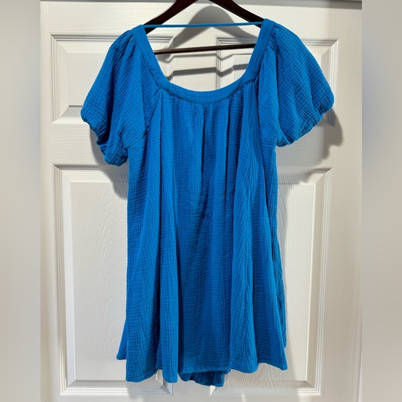ADORABLE GAUZY COTTON ——size small—— mini-dress - Picture 2 of 3